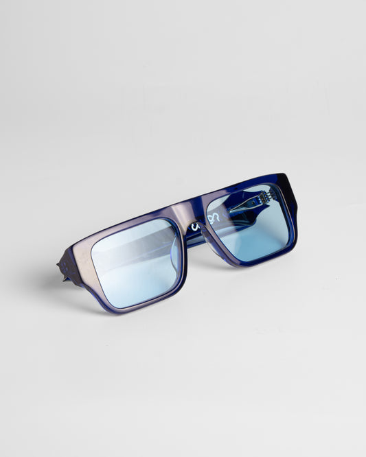 TIMEFOLD SERIES "TRANSLUCENT VIOLET-BLUE" iteration.